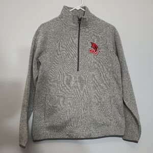 Men's League Collegiate Wear 1/4 Zip Sweater SV Cardinals S